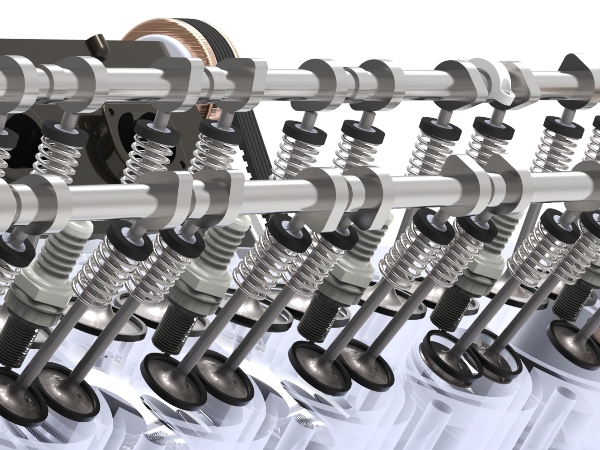 Federn im Ventiltrieb